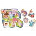 Montessori baby lemn puzzle - Vis