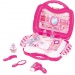 Pretty Princess pink set de înfrumusețare în geantă transportabilă cu accesorii