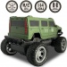 RC Off-Road Military mașină cu telecomandă Hummer militar cu lumină 27 MHz 22cm scara 1/16