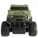 RC Off-Road Military mașină cu telecomandă Hummer militar cu lumină 27 MHz 22cm scara 1/16