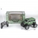 RC Off-Road Military mașină cu telecomandă Hummer militar cu lumină 27 MHz 22cm scara 1/16