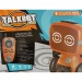 RC TalkBot robot interactiv walkie-talkie mod de operare de culoare portocalie 2,4 GHz