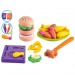 Set de făcut hamburger plastilină cu accesorii