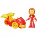 Spider-Man: Spidey and His Amazing Friends - Iron Man figurină de acțiune cu vehicul - Hasbro