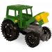 Tractor verde cu remorcă și cal 38cm - Wader